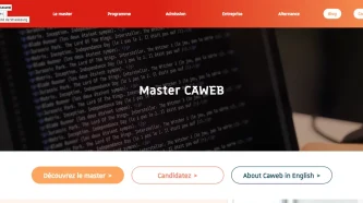 WordPress theme of the CAWEB Master's